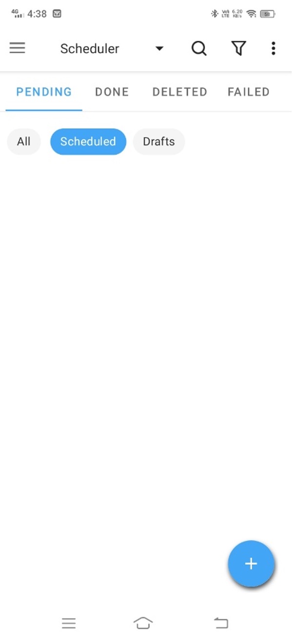 Create new scheduled message in SKEDit